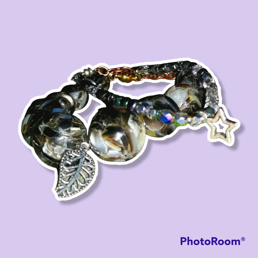 2 Piece Beaded Bracelet Set